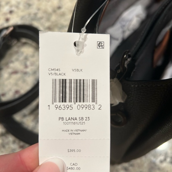 NWT Coach Lana in Black - Picture 6 of 6